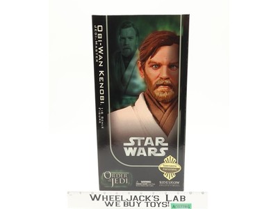 Obi-Wan Kenobi Jedi Master Order of the Jedi Star Wars Sideshow Figure NEW MIB