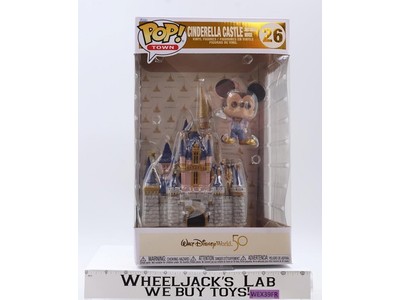 #26 Cinderella Castle & Mickey Mouse Walt Disney World 2021 Funko Pop! World NEW