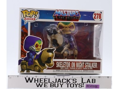 #278 Skeletor On Night Stalker Masters of the Universe 2021 Funko Pop! Rides NEW