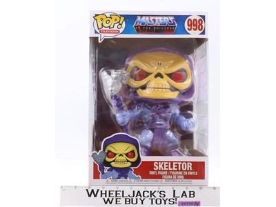 #998 10" Skeletor Masters of the Universe 2020 Funko Pop! Television NEW