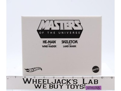 He-Man Wind Raider Skeletor Land Shark MOTU Hot Wheels 2020 Mattel NEW SEALED