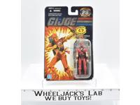 Red Ninja The Enemy NEW MOSC GI Joe 25th Anniversary 2007 Hasbro