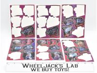 Lot of 6 Action Figure Puffy Stickers Jazz Megatron 1984 G1 Transformers Hasbro