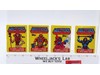 Lot of 4 Masters of the Universe Trading Card Packs 1984 Topps NEW SEALED
