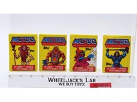 Lot of 4 Masters of the Universe Trading Card Packs 1984 Topps NEW SEALED