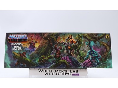 Diabolical Snake Invasion Masters of the Universe 2023 Mattel Figures NEW SEALED