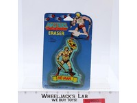 He-Man Eraser Masters of the Universe 1984 Spindex Vintage NEW SEALED