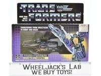 Shrapnel MIB 100% Complete E 1985 Vintage Hasbro Action Figure G1 Transformers