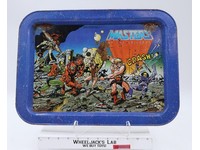 Metal TV Lap Tray Masters of the Universe MOTU 1985 Mattel Vintage