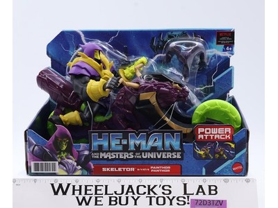 Power Attack Skeletor Panthor He-Man Masters of the Universe Mattel NEW SEALED