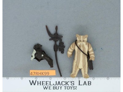 Logray Ewok 100% Complete Star Wars ROTJ 1983 Vintage Kenner NO REPRO