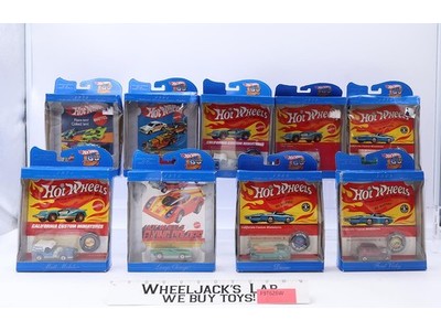 Lot of 9 w/ 5 Buttons Hot Wheels Redline 1997 30th Anniv Replica Mattel SEALED