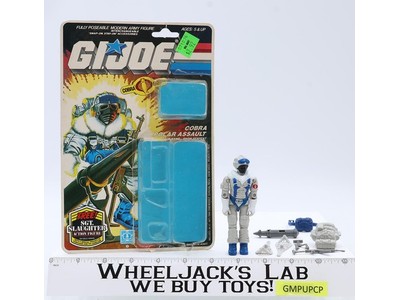 Snow Serpent V1 100% Complete W/36 Cardback & Bubble 1986 G.I. Joe Hasbro