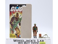 Roadblock V1 Complete 32 Cardback 1984 G.I. Joe Hasbro Vintage Action Figure