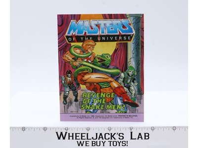 Revenge of the Snake Men! Mini Comic He-Man Masters of the Universe MOTU