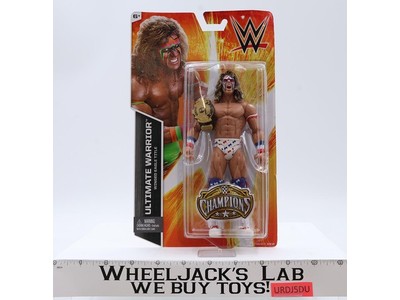 Ultimate Warrior WWE Wrestling Champions 2014 Mattel Action Figure NEW SEALED