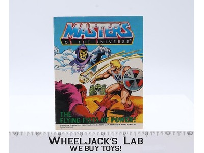 The Flying Fists of Power! Mini Comic Book MOTU Masters of the Universe 1985