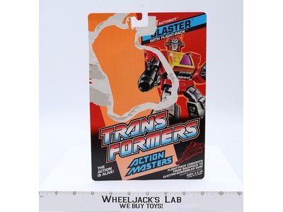 Blaster Cardback 1990 Vintage Hasbro G1 Transformers