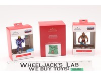 Lot of 3 Hallmark Masters of the Universe Ornaments 2021 Mattel NEW MIB