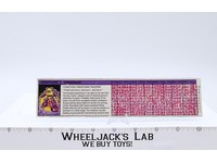 Cindersaur Action Figure Tech Spec 1988 Vintage Hasbro G1 Transformers