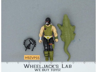 Croc Master V1 G.I. Joe 1987 Hasbro Vintage Action Figure