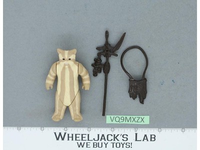 Logray Ewok Medicine Man 1983 ROTJ Star Wars Vintage Action Figure No Repro