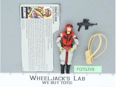 Crazylegs V1 G.I. Joe 1987 Hasbro Vintage Action Figure