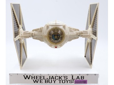 Imperial Tie Fighter WHITE 100% Complete Star Wars 1978 Vintage Kenner Vehicle