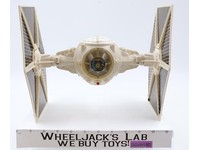 Imperial Tie Fighter WHITE 100% Complete Star Wars 1978 Vintage Kenner Vehicle