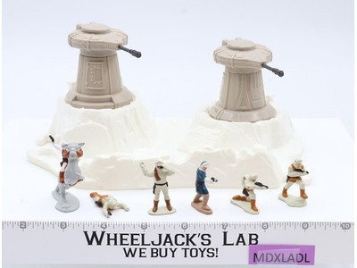 Hoth Turret Defense 100% Complete MICRO COLLECTION Star Wars 1982 Kenner Playset