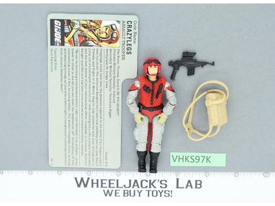 Crazylegs V1 G.I. Joe 1987 Hasbro Vintage Action Figure