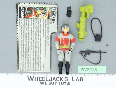 Sneak Peek V1 G.I. Joe 1987 Hasbro Vintage Action Figure