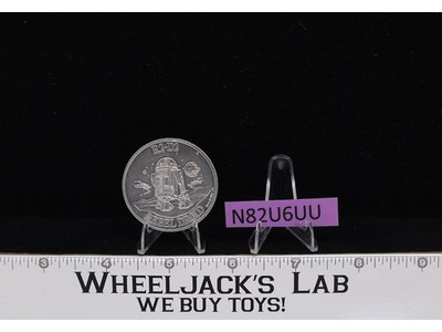 R2-D2 Rebel Droid Collectors Coin Last 17 Star Wars POTF 1984 Kenner Vintage