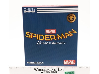 Spider-Man Homecoming Homemade Suit Marvel Comics Mezco One:12 6" NEW MIB