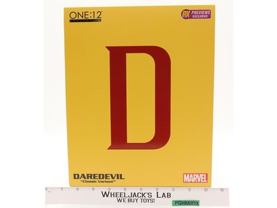 Daredevil Classic Var. Marvel Comics 2016 Mezco One:12 6" Action Figure NEW MIB