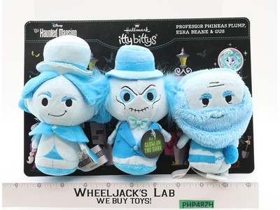 Professor Phineas Ezra & Gus The Haunted Mansion Itty Bittys Hallmark NEW