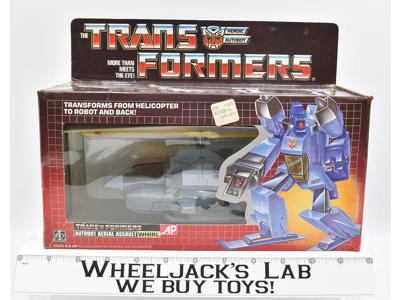 Whirl MIB NR MINT FIG Complete 1985 Vintage Hasbro Action Figure G1 Transformers