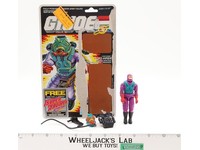 Toxo-Viper V1 100% Complete 34 Cardback 1988 G.I. Joe Hasbro Vintage Figure