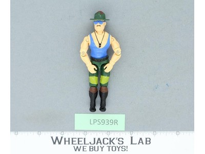 Sgt. Slaughter V4 G.I. Joe 1989 Hasbro Vintage Action Figure