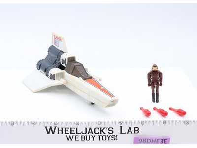 Colonial Viper Ship FIRING Complete Battlestar Galactica 1978 Mattel Figure