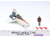 Colonial Viper Ship FIRING Complete Battlestar Galactica 1978 Mattel Figure