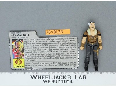 Crystal Ball V1 G.I. Joe 1987 Hasbro Vintage Action Figure