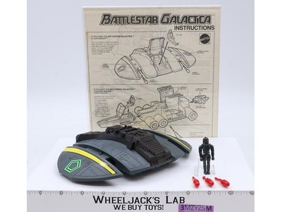 Cylon Raider Ship FIRING 100% Complete Battlestar Galactica 1978 Mattel Vehicle