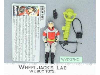 Sneak Peek V1 G.I. Joe 1987 Hasbro Vintage Action Figure