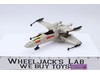 Battle Damaged X-Wing Fighter 100% Complete Star Wars Micro Collection Kenner