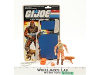 Spearhead & Max V1 100% Complete W/Cardback 1988 GI Joe Vintage Action Figure