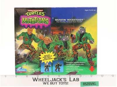 Mutatin' Rocksteady Complete Teenage Mutant Ninja Turtles TMNT 1992 Playmates