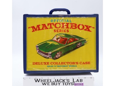 Matchbox 72 Cars Deluxe Collector's Case W/ 6 Trays 1968 Carrying Case Storage