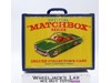 Matchbox 72 Cars Deluxe Collector's Case W/ 6 Trays 1968 Carrying Case Storage