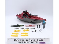 Moray Hydrofoil 100% Complete W/ LENS UNBROKEN GI Joe 1985 Hasbro Vehicle